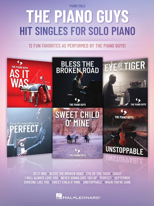 Title details for The Piano Guys Hit Singles for Piano Solo by The Piano Guys - Available